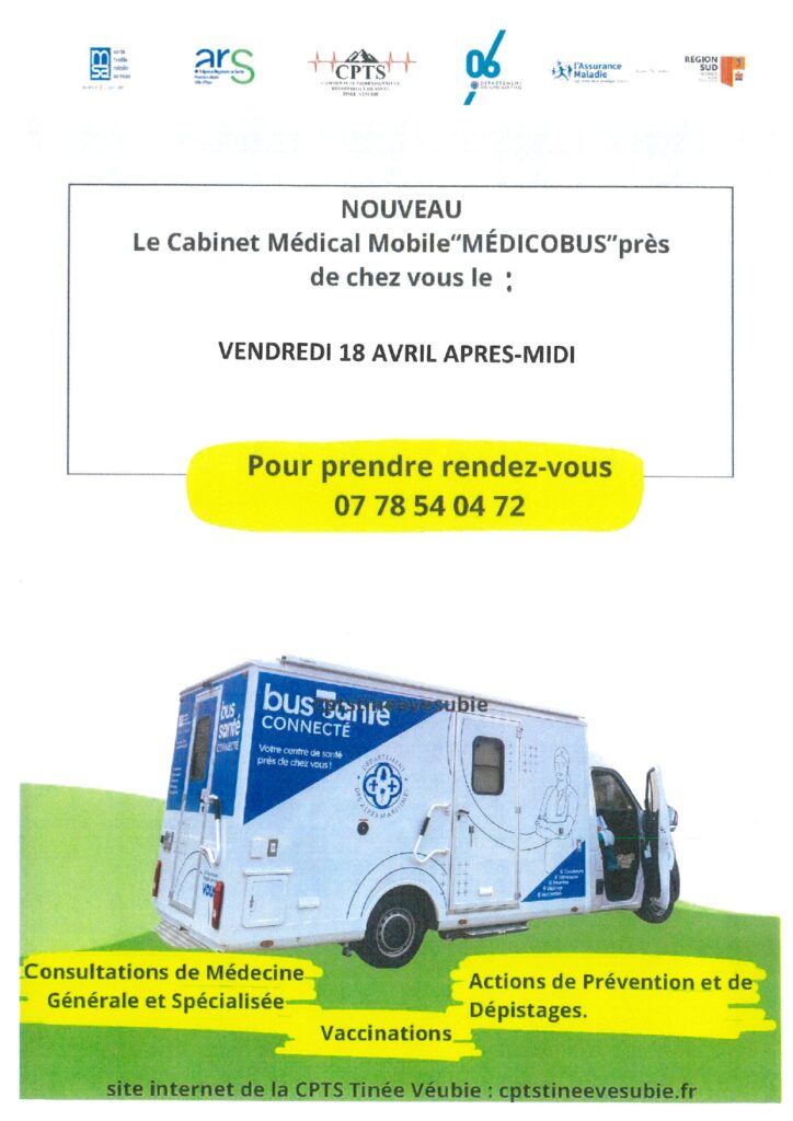 MEDICOBUS A TOURNEFORT LE 18 AVRIL 2025